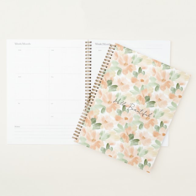 Agenda Lindas Flores de Pêssego (Exibição)