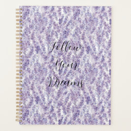 Agenda Lindas Flores Lavanda  