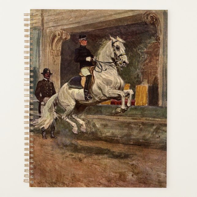 Agenda Lipizzaner Dressage Courbette Planner (Frente)