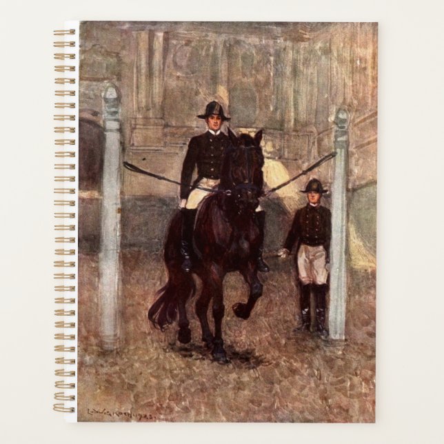 Agenda Lipizzaner Dressage Piaffe Planner (Frente)