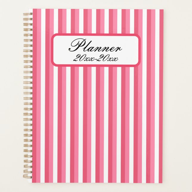 Agenda Listra Rosa (Frente)