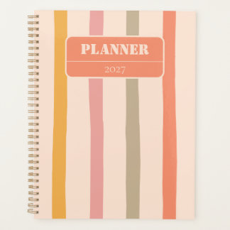 Agenda Listrado Personalizado Vintage