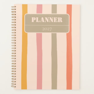 Agenda Listrado Personalizado Vintage