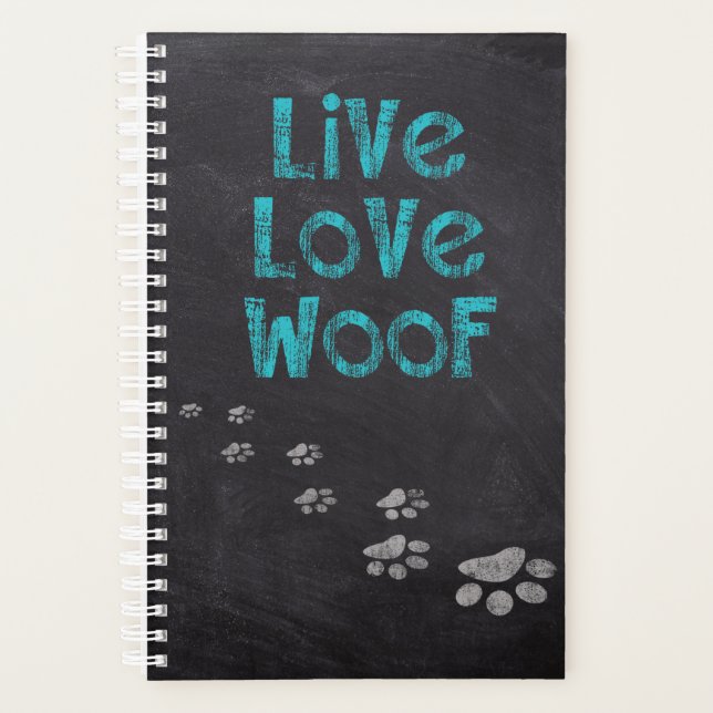 Agenda Live Love Woof - Cachorro (Frente)