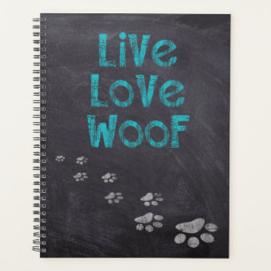 Agenda Live Love Woof Dog Lover