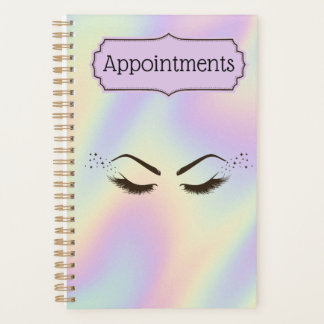 Agenda Livro de Agendamentos de Lash Tech