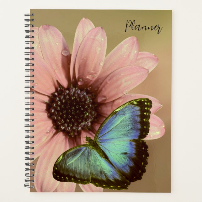 Agenda Livro de Calendário Planeador Borboleta (Frente)