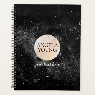 Agenda Livro de Compromissos de Astrologia da Lua Dourada