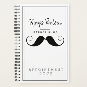 Agenda Livro de Compromissos do Compro Barber do Refletor