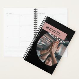 Agenda Livro de Compromissos do Salão de Cabelo de Imagem