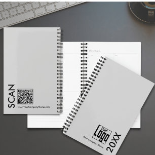 Agenda Livro de Compromissos Preto para Pequenas Empresas