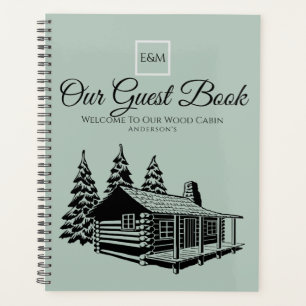 Agenda Livro de Convidado de Boas-Vindas da Cabina Person