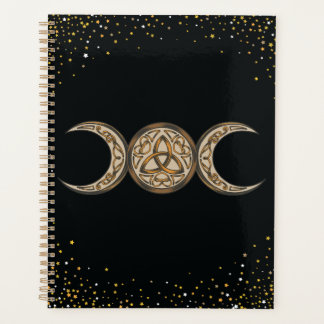 Agenda Livro de Sombras Lua Tripla Celta/Deusa Tripla