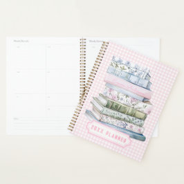 Agenda Livros Pastel | Assunto Literatura