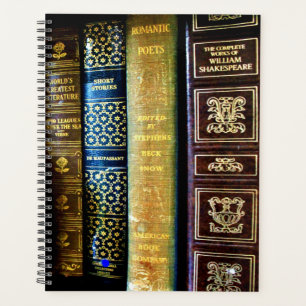 Agenda Livros Vintage