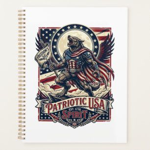 Agenda Lobisomem Patriota Horror Patriótico Monstro Patri