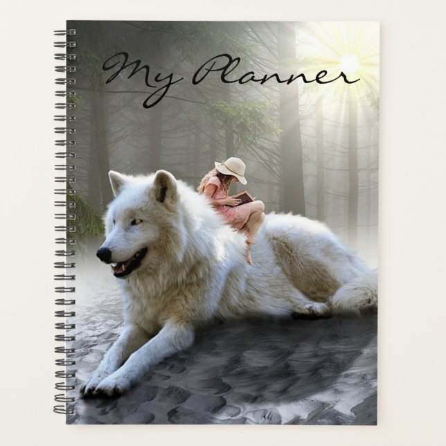 Agenda Lobo Branco (Frente)
