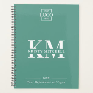 Agenda Logotipo Comercial Personalizado & Monograma de In
