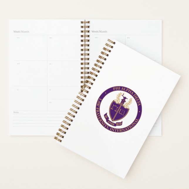 Agenda Logotipo da Phi Alpha Delta (Exibição)