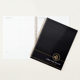 Agenda Logotipo de Leão Elegante Profissional
