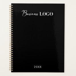 Agenda Logotipo e texto comercial da empresa profissional