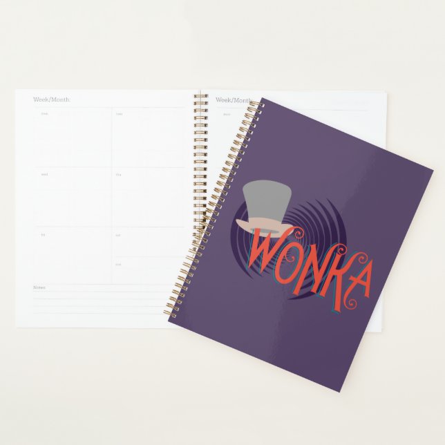 Agenda Logotipo espiral Wonka (Exibição)