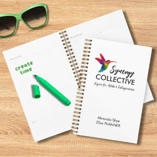 Agenda Logotipo personalizado de empresa Hummingbird