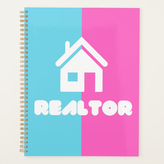 Agenda Logotipo personalizado do Realtor (Frente)