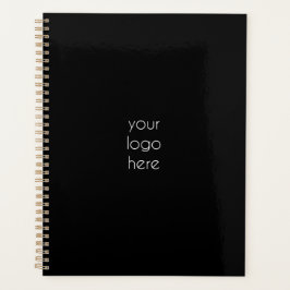 Agenda Logotipo profissional preto para na moda