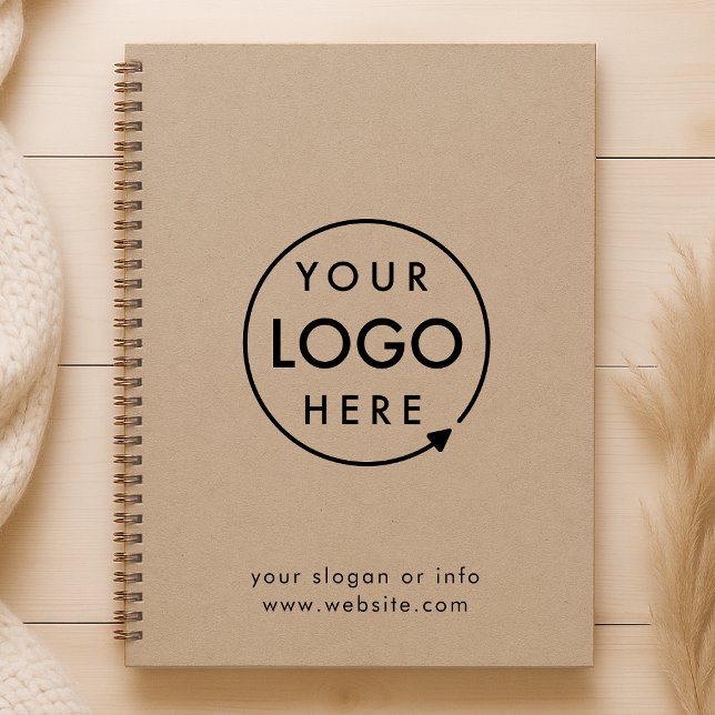 Agenda Logotipo Rustic Kraft | Profissional moderno de ne (Criador carregado)