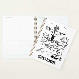 Agenda Lollipop Man é Gardening Planner