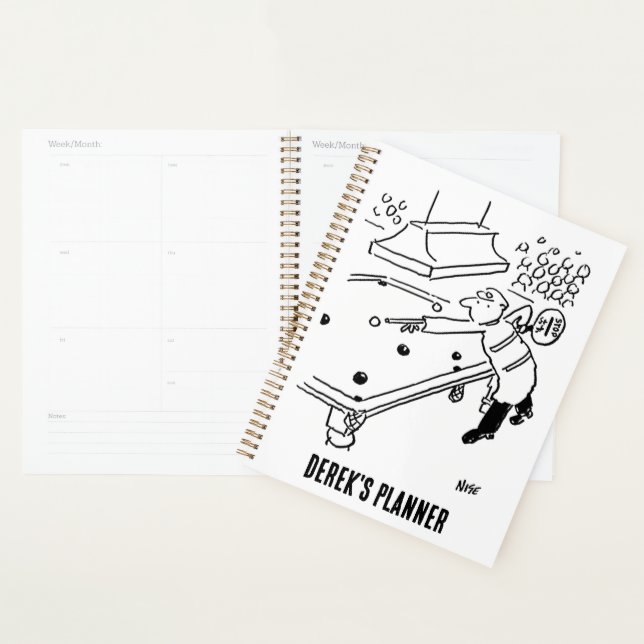 Agenda Lollipop Man está tocando Snooker Planner (Exibição)