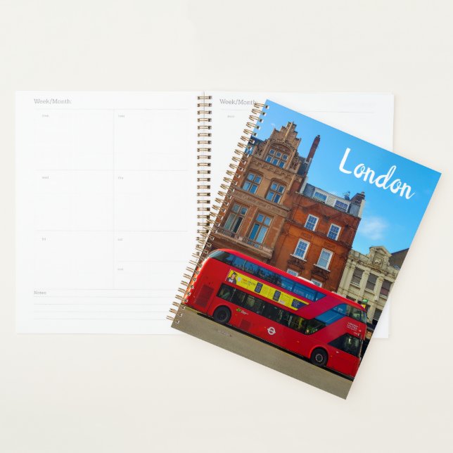 Agenda London England Excelente UK Architecture Bus (Exibição)