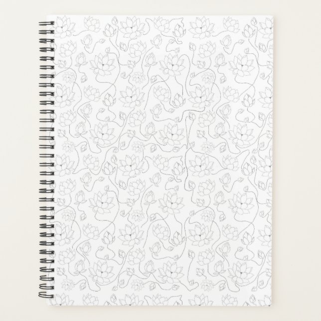 Agenda Lotus Branco (Frente)