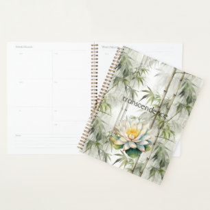 Agenda Lótus de Bambu Serenidade Budismo Transcendência