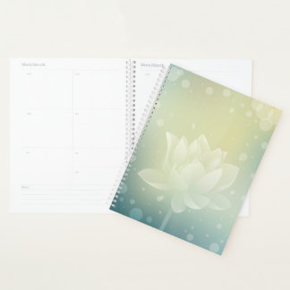 Agenda Lotus Serenity Hardcover Daily Planner