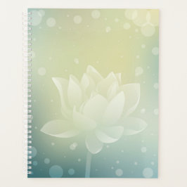 Agenda Lotus Serenity Hardcover Daily Planner