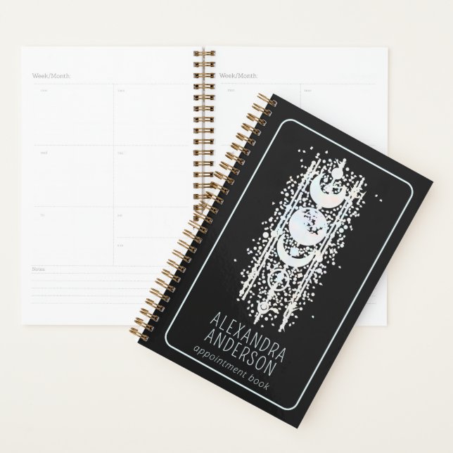 Agenda Lua Celestial Fases Holísticas Místicas Espiritais (Exibição)