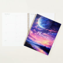 Lua cheia celestial nuvens Roxo Místico