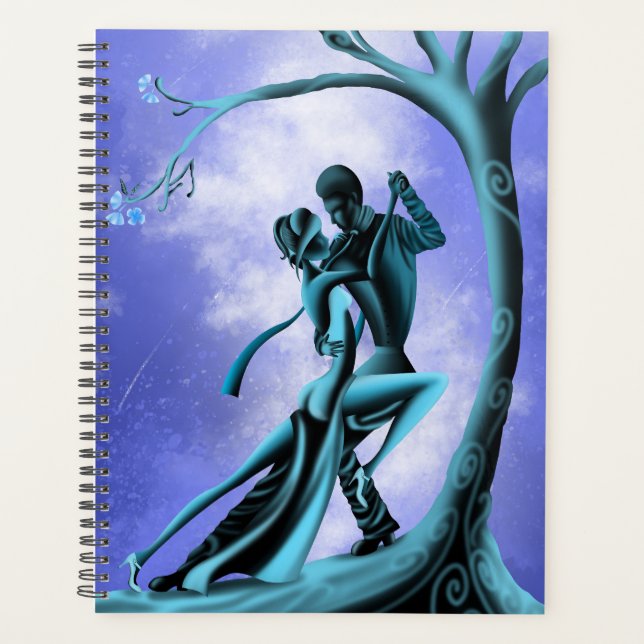 Agenda "Lua Despertando" – Arte de Fantasia de Dança Româ (Frente)