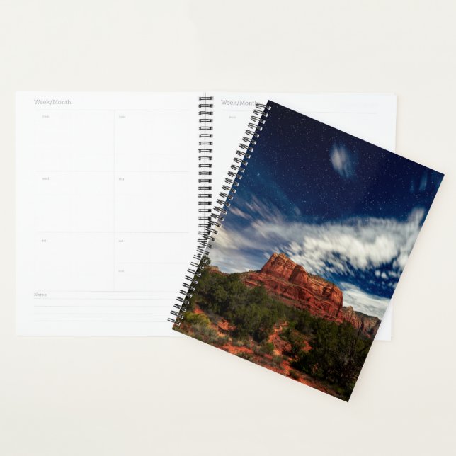 Agenda Lua sobre Sedona, Arizona (Exibição)