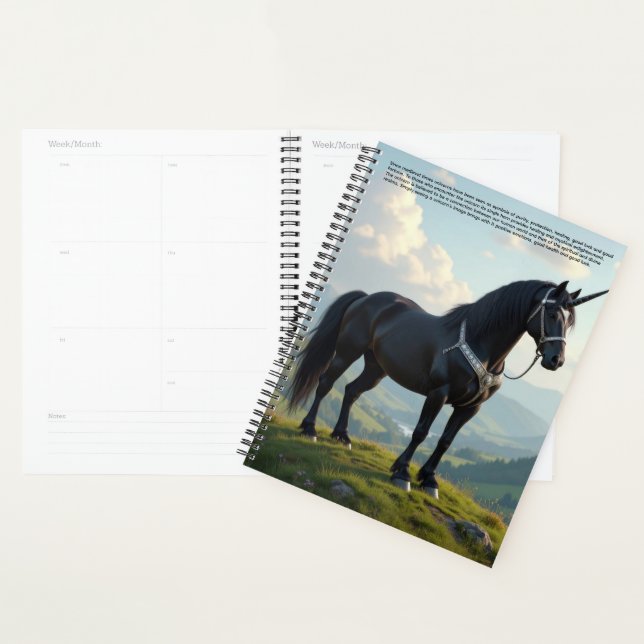 Agenda Lucky Unicorn Calendar (Exibição)