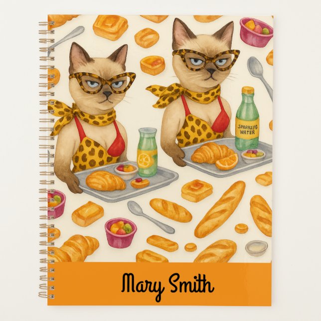 Agenda Lunch Lady serving food in school  (Frente)