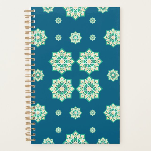 Agenda Luxuoso e Elegante - Na moda Daily Organizer (Frente)