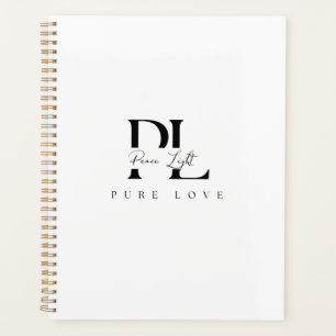 Agenda “Luz da Paz – Logotipo Amor Puro