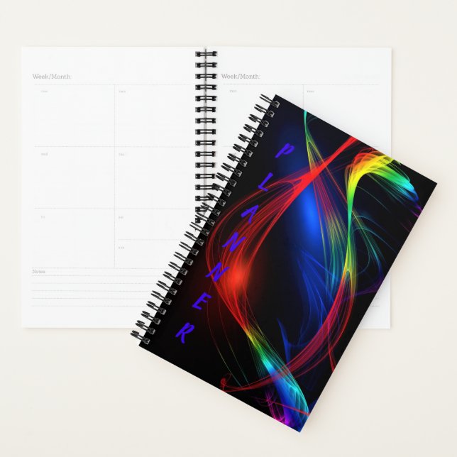 Agenda Luzes coloridas abstrato (Exibição)