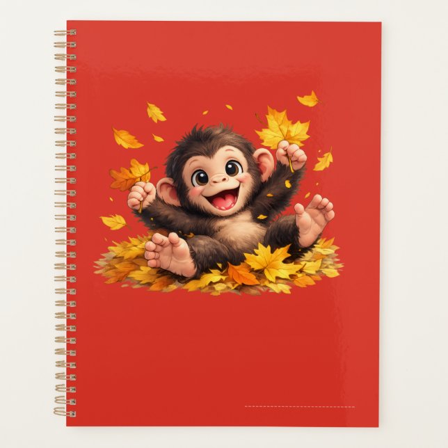 Agenda Macaco Sorridente com Olhos Grandes Tropical Diver (Frente)