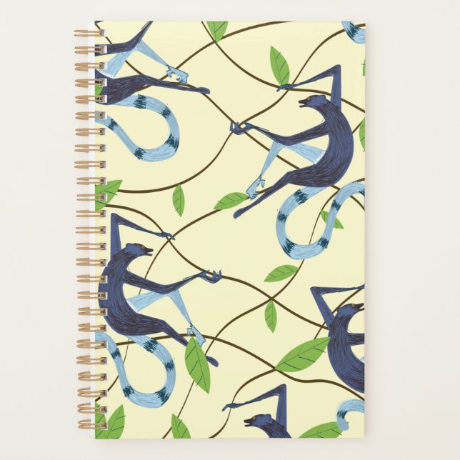 Agenda Macacos Vintage (Frente)