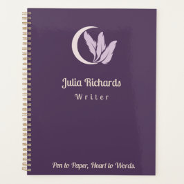 Agenda Macarão Roxo do Escritor