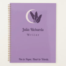 Macarão Roxo do Escritor